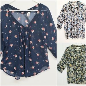 3 for $16 "LC Lauren Conrad" Blouses